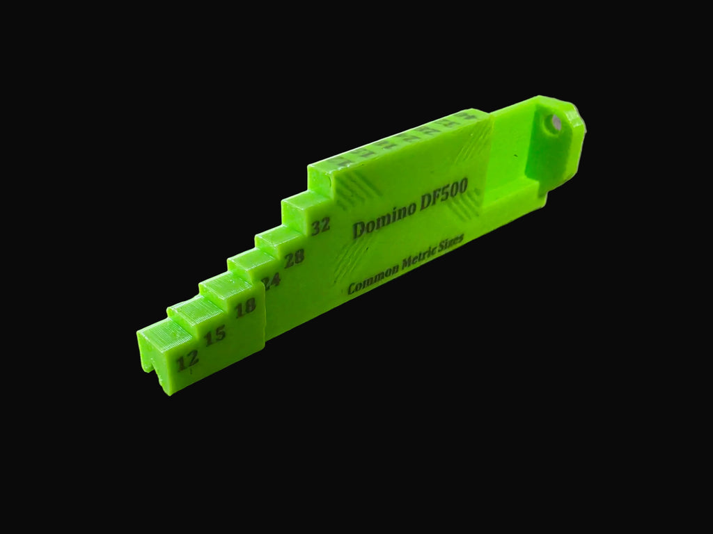 Festool Domino DF500 Thickness Gauge • Metric Sheet Stock Measurement Tool