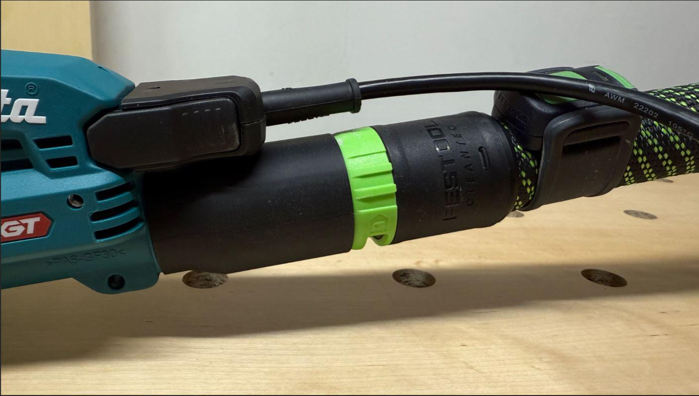 Maxita XGT to Festool Adapter – Dust Extractor Connector