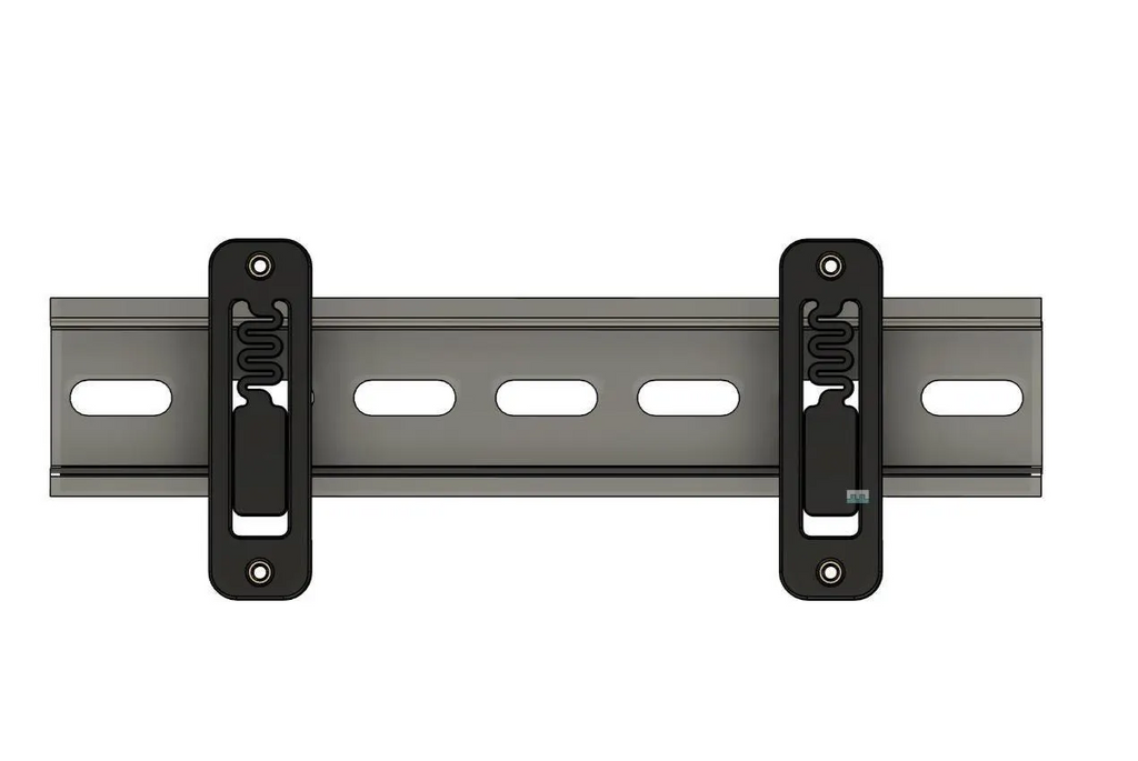 Cerbo GX DIN Rail Bracket Set