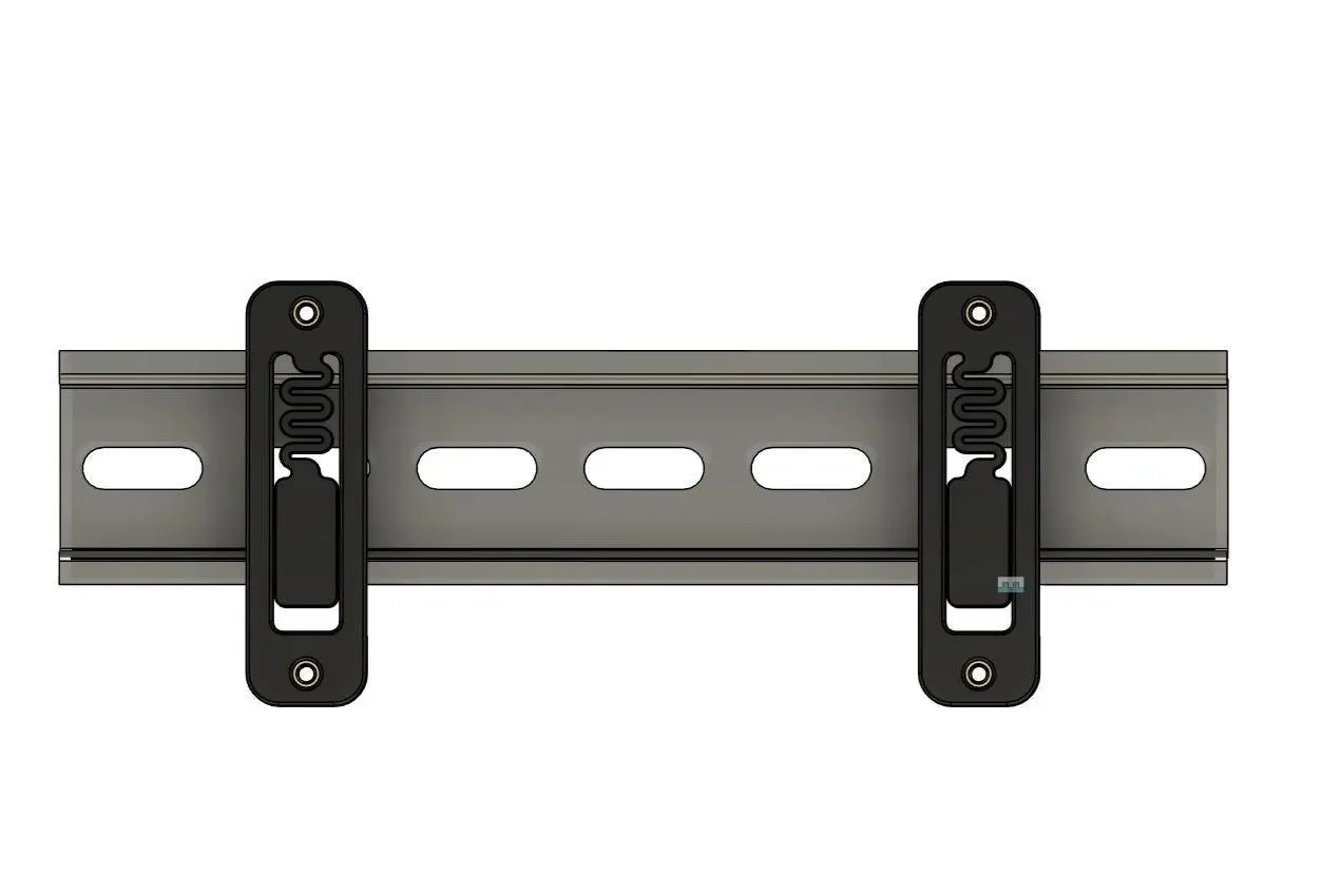 Cerbo GX DIN Rail Bracket Set