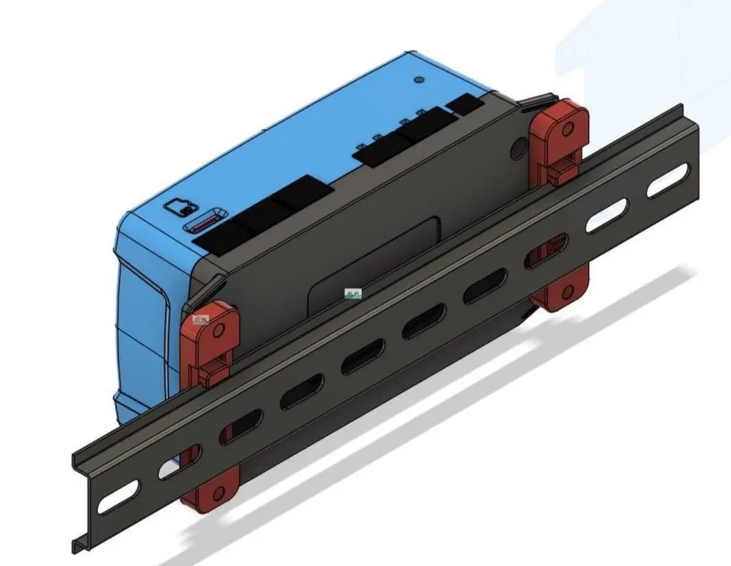 Cerbo GX DIN Rail Bracket Set