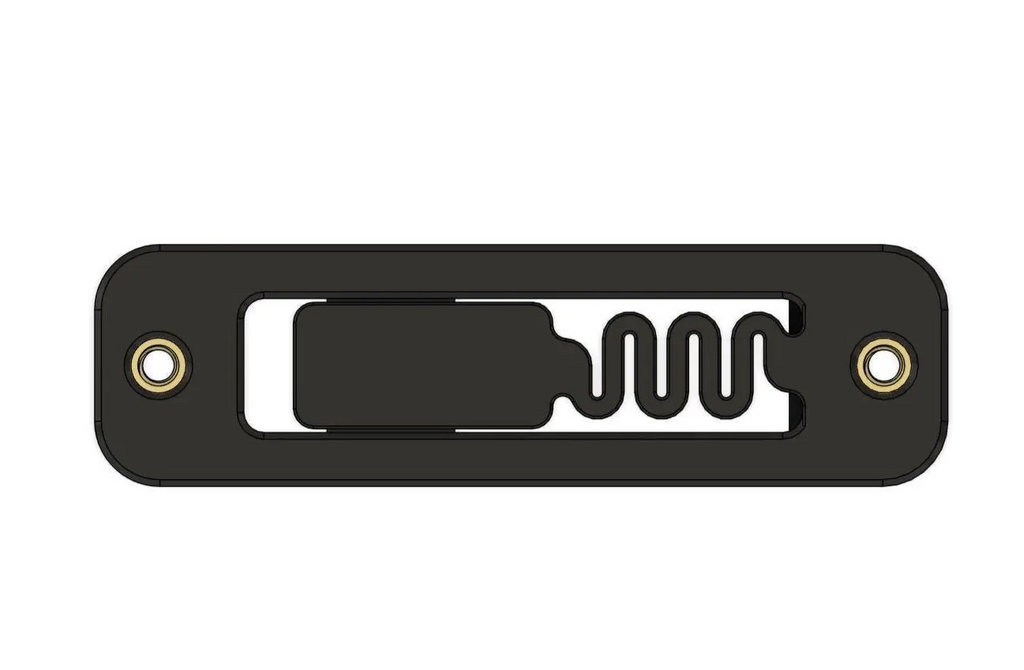 Cerbo GX DIN Rail Bracket Set