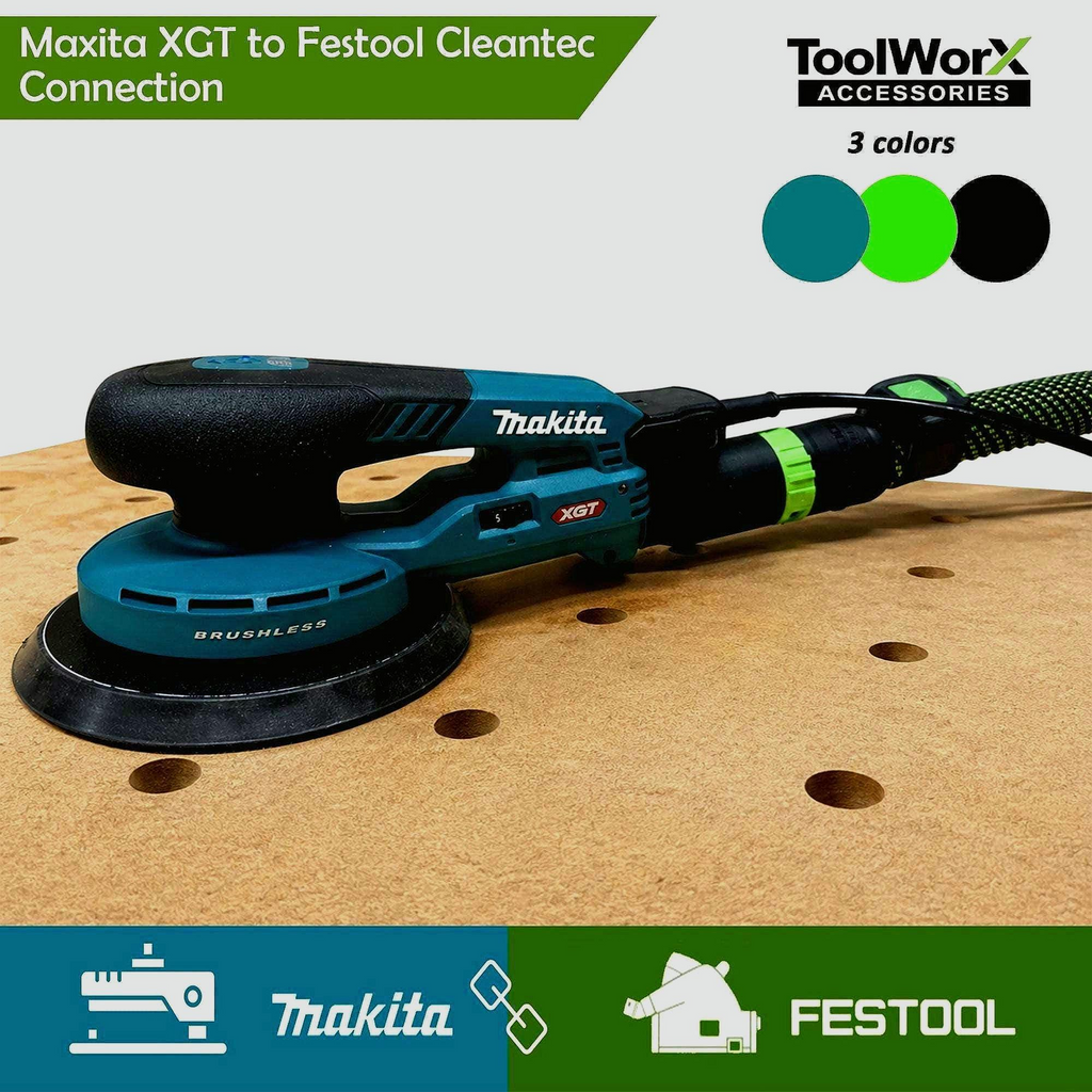Maxita XGT to Festool Adapter – Dust Extractor Connector
