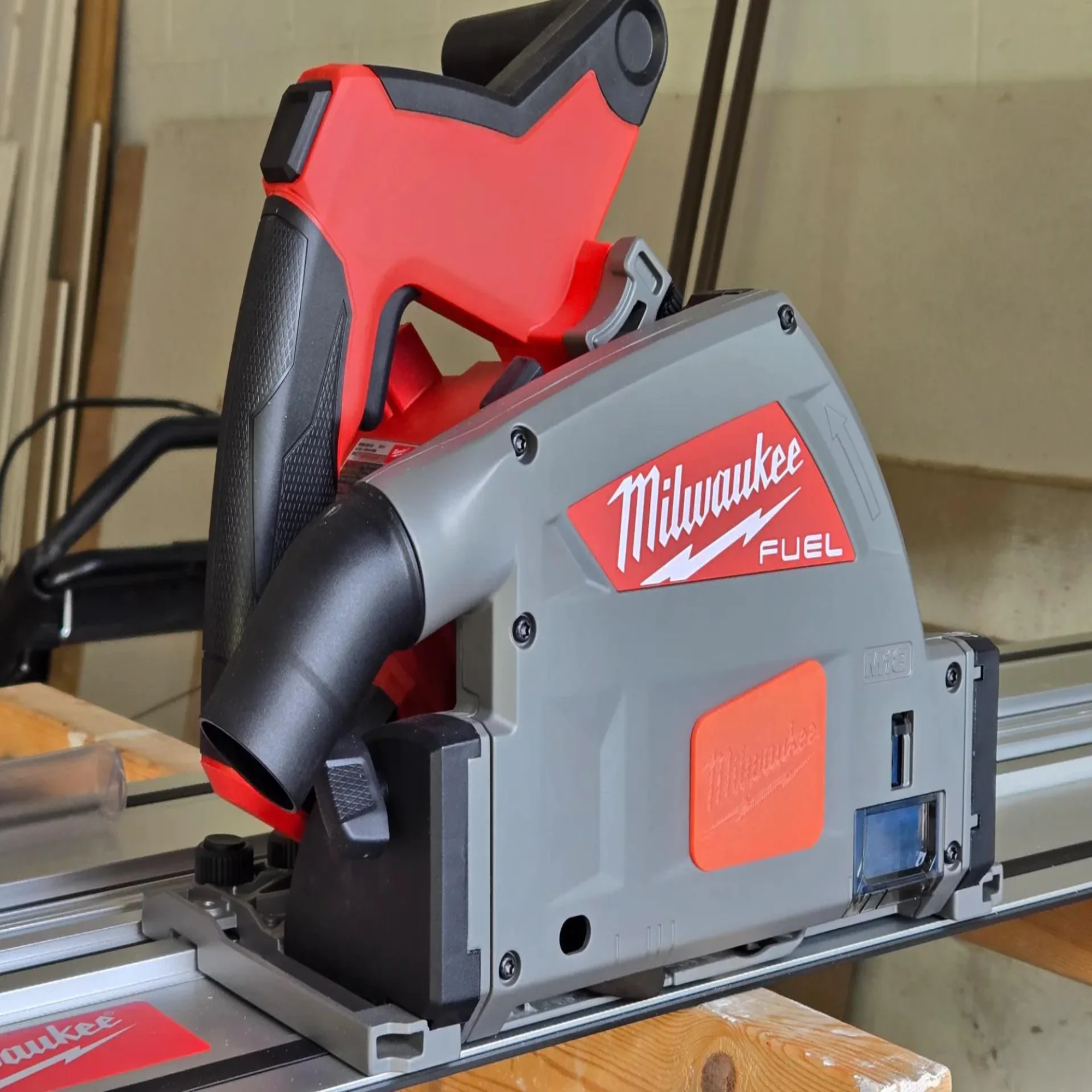 Milwaukee M18 Track Saw Arbor Cover - For Improved Dust Collection