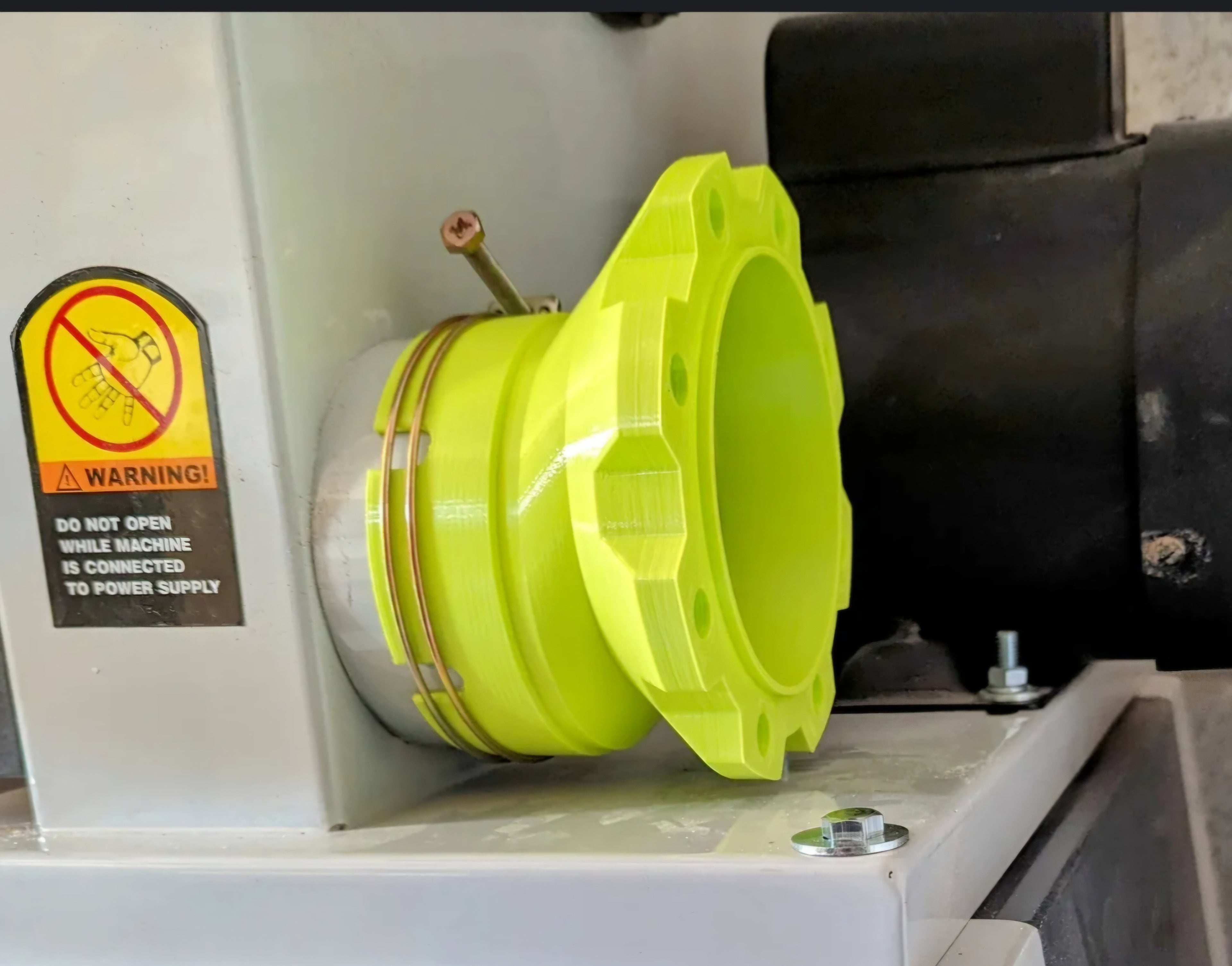 Magnetic Quick Connect Adapters for Dust Collection System